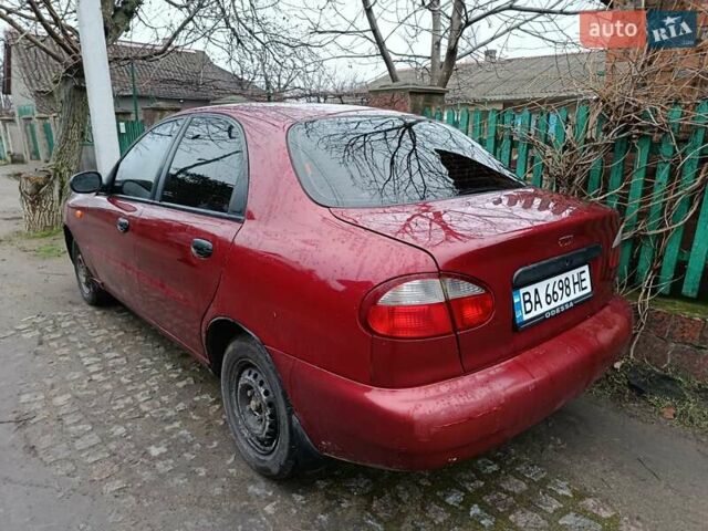 Красный Дэу Ланос, объемом двигателя 1.3 л и пробегом 270 тыс. км за 1500 $, фото 7 на Automoto.ua