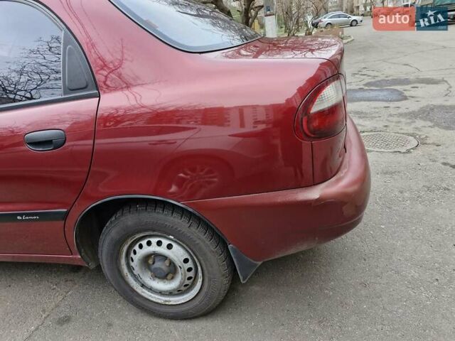 Красный Дэу Ланос, объемом двигателя 1.5 л и пробегом 146 тыс. км за 2300 $, фото 13 на Automoto.ua