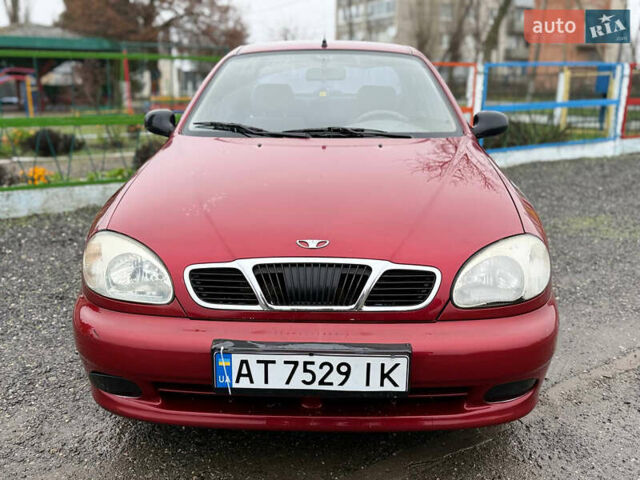 Красный Дэу Ланос, объемом двигателя 1.5 л и пробегом 224 тыс. км за 1750 $, фото 6 на Automoto.ua