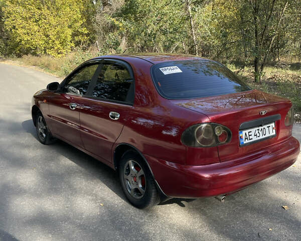 Красный Дэу Ланос, объемом двигателя 1.5 л и пробегом 95 тыс. км за 3200 $, фото 2 на Automoto.ua