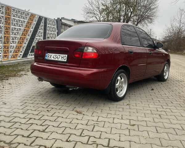 Красный Дэу Ланос, объемом двигателя 1.5 л и пробегом 399 тыс. км за 2499 $, фото 9 на Automoto.ua