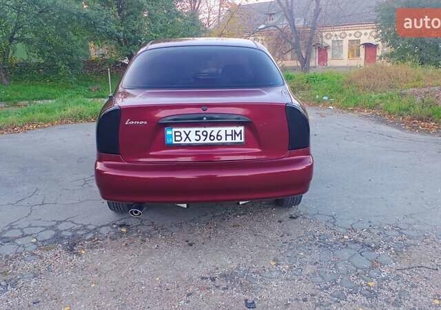 Красный Дэу Ланос, объемом двигателя 1.5 л и пробегом 233 тыс. км за 2100 $, фото 6 на Automoto.ua