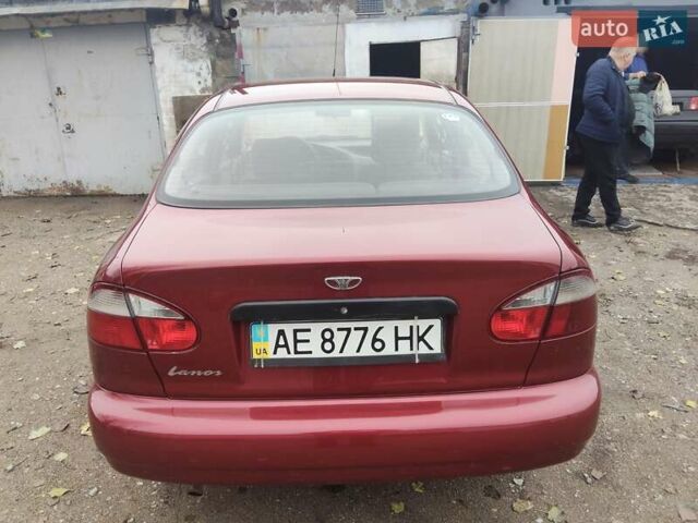 Красный Дэу Ланос, объемом двигателя 1.5 л и пробегом 152 тыс. км за 3150 $, фото 3 на Automoto.ua