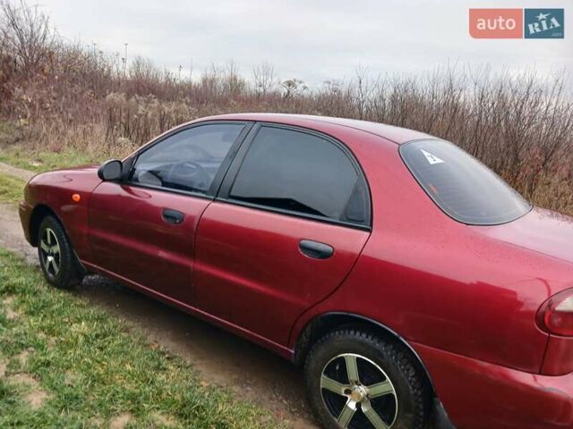 Красный Дэу Ланос, объемом двигателя 1.5 л и пробегом 289 тыс. км за 1700 $, фото 5 на Automoto.ua