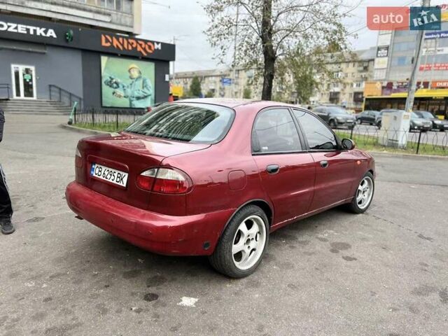 Красный Дэу Ланос, объемом двигателя 1.5 л и пробегом 400 тыс. км за 2300 $, фото 9 на Automoto.ua