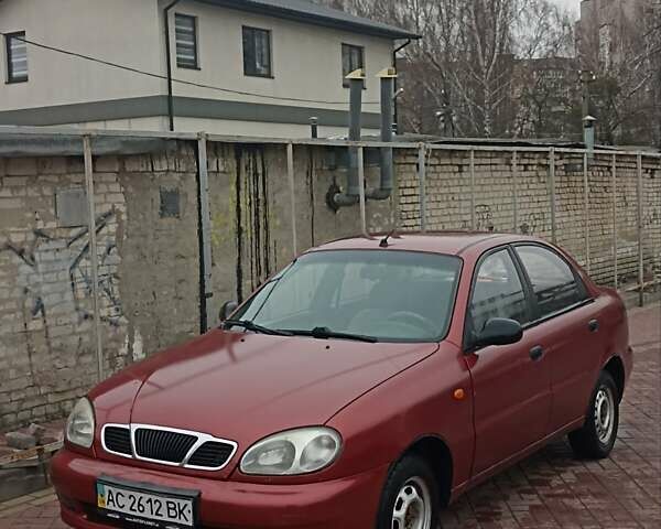 Красный Дэу Ланос, объемом двигателя 1.5 л и пробегом 10 тыс. км за 1800 $, фото 4 на Automoto.ua