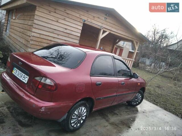 Дэу Ланос 2007 в Чернигове на Automoto.ua Красный Дэу Ланос, объемом двигателя 1.5 л и пробегом 220 тыс. км за 2000 $, фото 6 на Automoto.ua
