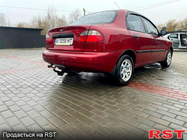 Червоний Деу Ланос, об'ємом двигуна 1.5 л та пробігом 193 тис. км за 2600 $, фото 1 на Automoto.ua