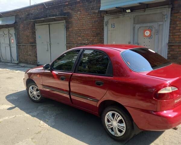 Красный Дэу Ланос, объемом двигателя 1.5 л и пробегом 123 тыс. км за 3100 $, фото 5 на Automoto.ua