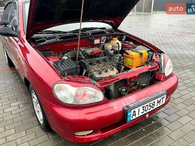 Красный Дэу Ланос, объемом двигателя 1.5 л и пробегом 193 тыс. км за 2600 $, фото 6 на Automoto.ua