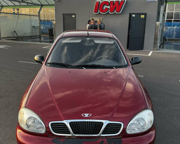 Красный Дэу Ланос, объемом двигателя 1.5 л и пробегом 175 тыс. км за 2200 $, фото 7 на Automoto.ua