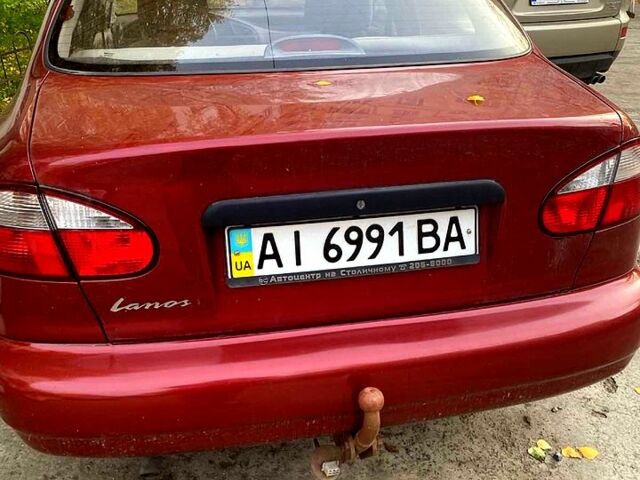 Червоний Деу Ланос, об'ємом двигуна 1.5 л та пробігом 136 тис. км за 3500 $, фото 1 на Automoto.ua