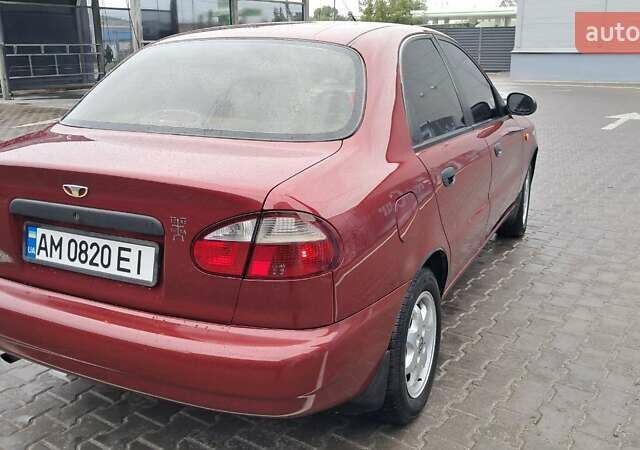 Червоний Деу Ланос, об'ємом двигуна 1.5 л та пробігом 156 тис. км за 3000 $, фото 3 на Automoto.ua