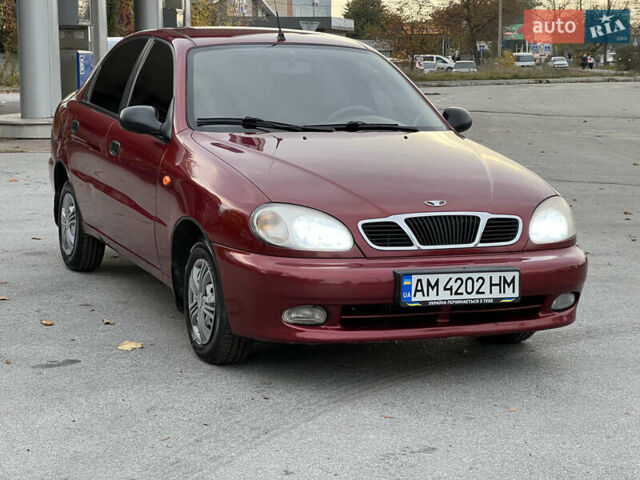 Красный Дэу Ланос, объемом двигателя 1.5 л и пробегом 117 тыс. км за 2800 $, фото 6 на Automoto.ua