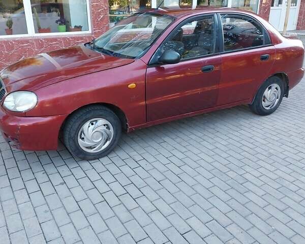 Червоний Деу Ланос, об'ємом двигуна 1.5 л та пробігом 180 тис. км за 1300 $, фото 1 на Automoto.ua