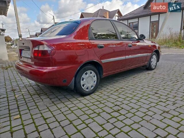 Красный Дэу Ланос, объемом двигателя 1.5 л и пробегом 174 тыс. км за 2650 $, фото 2 на Automoto.ua