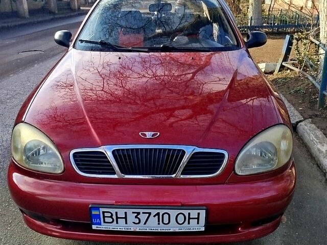 Красный Дэу Ланос, объемом двигателя 1.5 л и пробегом 243 тыс. км за 2650 $, фото 3 на Automoto.ua