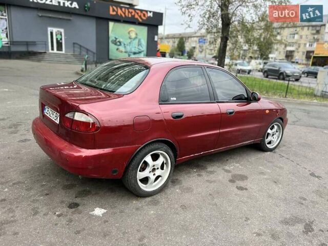 Красный Дэу Ланос, объемом двигателя 1.5 л и пробегом 413 тыс. км за 2300 $, фото 6 на Automoto.ua