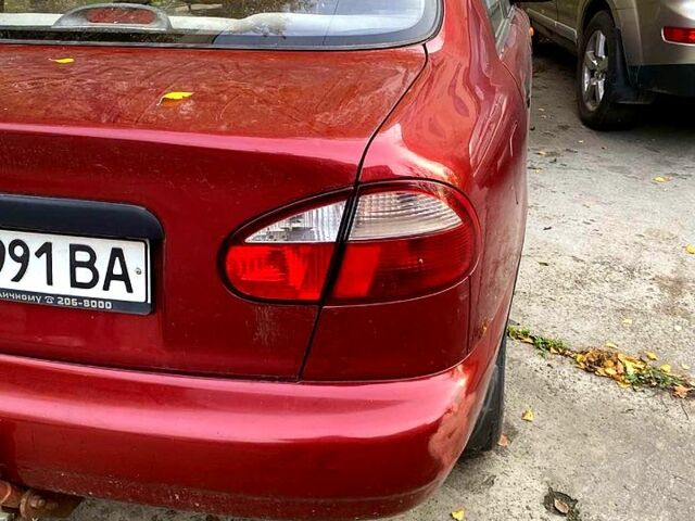 Червоний Деу Ланос, об'ємом двигуна 1.5 л та пробігом 136 тис. км за 3500 $, фото 4 на Automoto.ua
