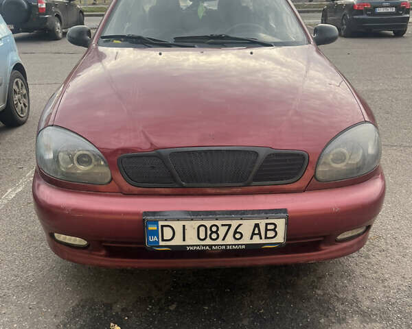 Деу Ланос 2007 у Черкасах на Automoto.ua Червоний Деу Ланос, об'ємом двигуна 1.6 л та пробігом 311 тис. км за 2575 $, фото 5 на Automoto.ua