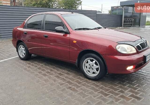 Дэу Ланос 2007 в Житомире на Automoto.ua Красный Дэу Ланос, объемом двигателя 1.5 л и пробегом 156 тыс. км за 2900 $, фото 6 на Automoto.ua
