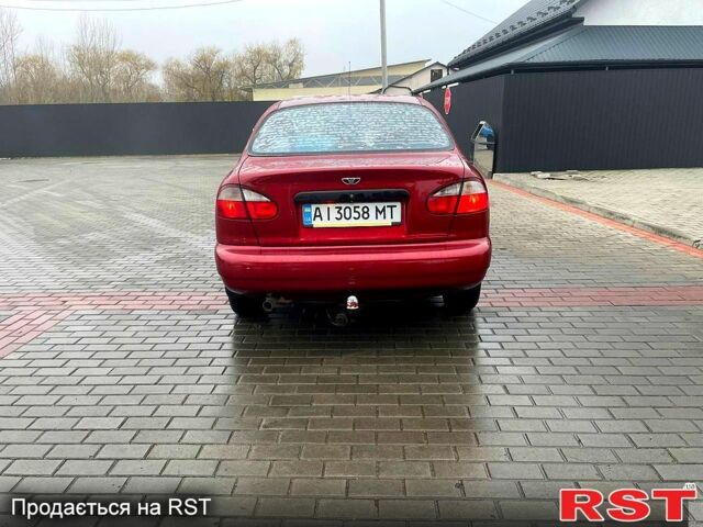 Червоний Деу Ланос, об'ємом двигуна 1.5 л та пробігом 193 тис. км за 2600 $, фото 4 на Automoto.ua