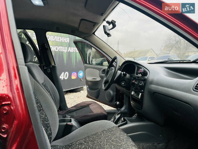 Червоний Деу Ланос, об'ємом двигуна 1.5 л та пробігом 209 тис. км за 2700 $, фото 17 на Automoto.ua