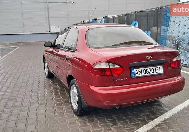 Дэу Ланос 2007 в Житомире на Automoto.ua Красный Дэу Ланос, объемом двигателя 1.5 л и пробегом 156 тыс. км за 2900 $, фото 11 на Automoto.ua