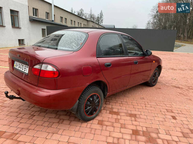Красный Дэу Ланос, объемом двигателя 0 л и пробегом 190 тыс. км за 1650 $, фото 3 на Automoto.ua