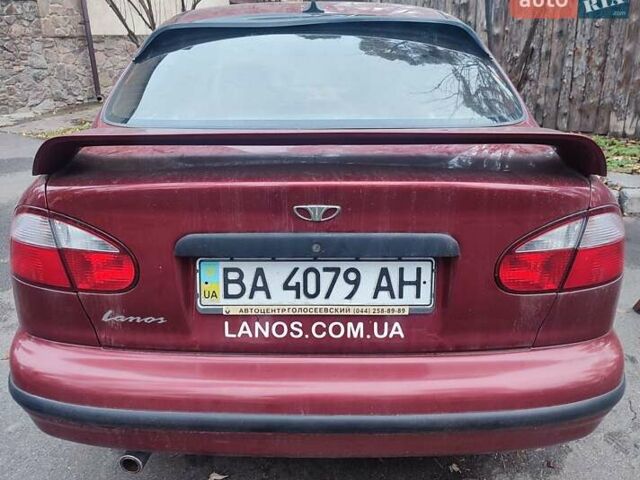 Красный Дэу Ланос, объемом двигателя 1.5 л и пробегом 120 тыс. км за 2900 $, фото 3 на Automoto.ua