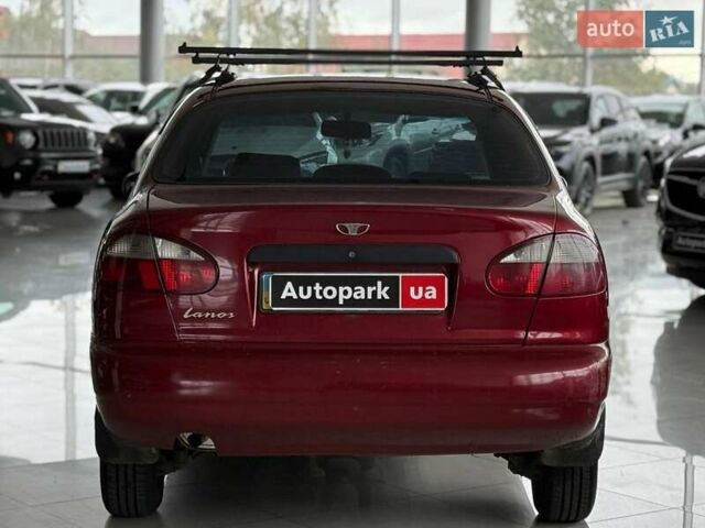 Червоний Деу Ланос, об'ємом двигуна 1.5 л та пробігом 305 тис. км за 2440 $, фото 5 на Automoto.ua