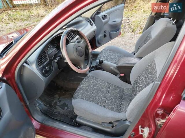 Червоний Деу Ланос, об'ємом двигуна 1.5 л та пробігом 102 тис. км за 2350 $, фото 6 на Automoto.ua