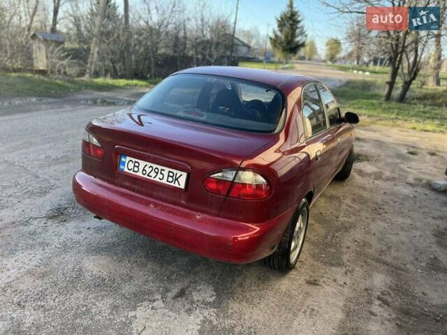 Красный Дэу Ланос, объемом двигателя 1.5 л и пробегом 400 тыс. км за 2300 $, фото 8 на Automoto.ua