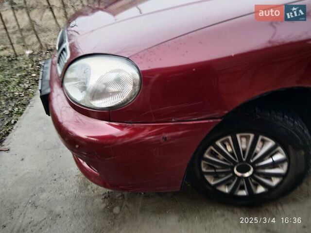 Дэу Ланос 2007 в Чернигове на Automoto.ua Красный Дэу Ланос, объемом двигателя 1.5 л и пробегом 220 тыс. км за 2000 $, фото 4 на Automoto.ua