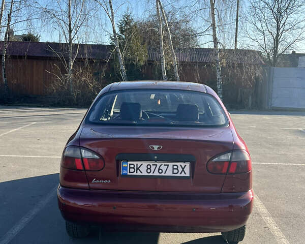 Червоний Деу Ланос, об'ємом двигуна 1.5 л та пробігом 270 тис. км за 1950 $, фото 3 на Automoto.ua