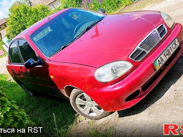 Червоний Деу Ланос, об'ємом двигуна 1.5 л та пробігом 350 тис. км за 1200 $, фото 2 на Automoto.ua