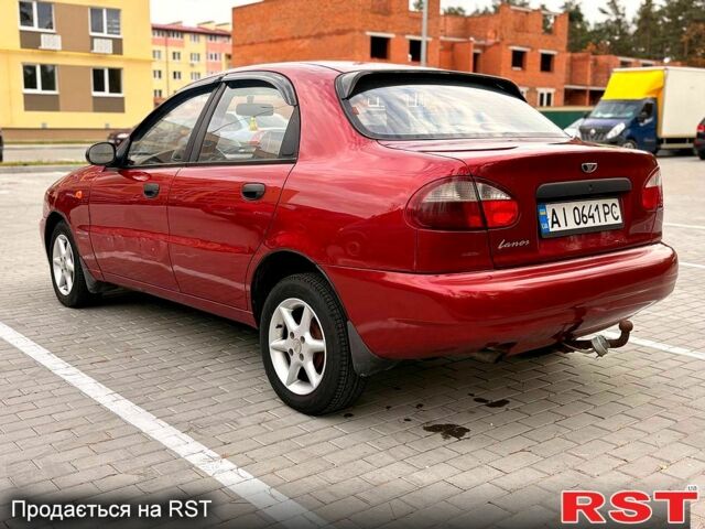 Красный Дэу Ланос, объемом двигателя 1.5 л и пробегом 260 тыс. км за 1999 $, фото 3 на Automoto.ua