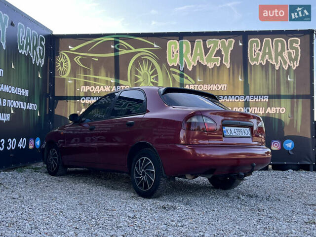 Червоний Деу Ланос, об'ємом двигуна 1.6 л та пробігом 495 тис. км за 2600 $, фото 7 на Automoto.ua