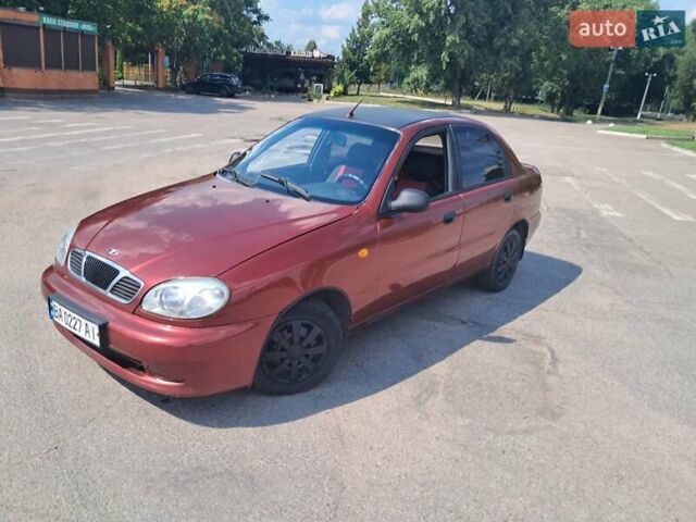 Красный Дэу Ланос, объемом двигателя 1.5 л и пробегом 270 тыс. км за 2100 $, фото 7 на Automoto.ua