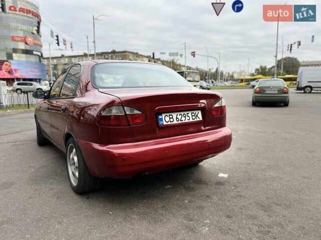 Красный Дэу Ланос, объемом двигателя 1.5 л и пробегом 413 тыс. км за 2300 $, фото 5 на Automoto.ua