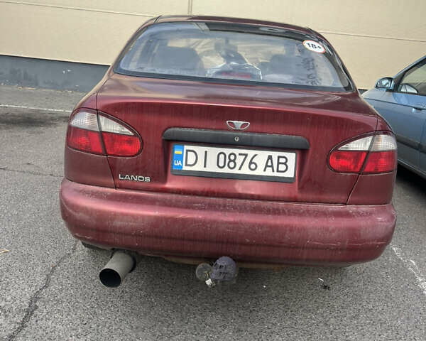 Деу Ланос 2007 у Черкасах на Automoto.ua Червоний Деу Ланос, об'ємом двигуна 1.6 л та пробігом 311 тис. км за 2575 $, фото 3 на Automoto.ua