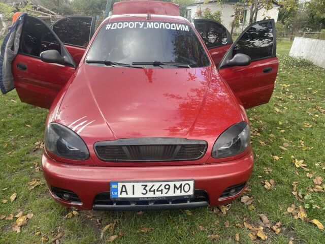 Червоний Деу Ланос, об'ємом двигуна 1.5 л та пробігом 170 тис. км за 2600 $, фото 1 на Automoto.ua