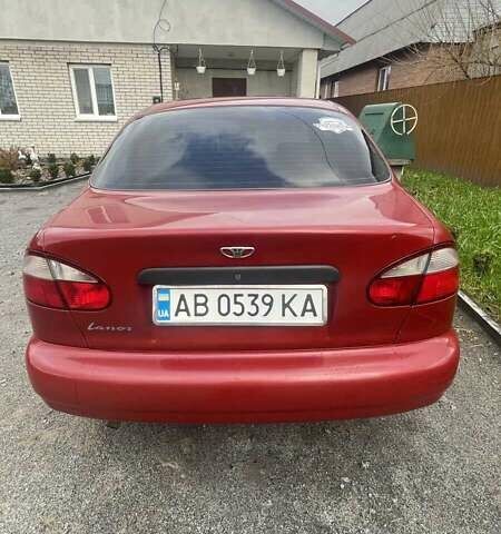 Красный Дэу Ланос, объемом двигателя 1.5 л и пробегом 160 тыс. км за 2100 $, фото 2 на Automoto.ua