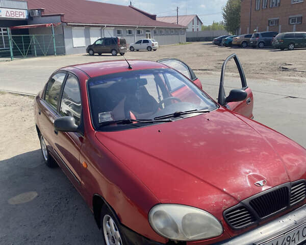 Червоний Деу Ланос, об'ємом двигуна 1.5 л та пробігом 198 тис. км за 1650 $, фото 2 на Automoto.ua