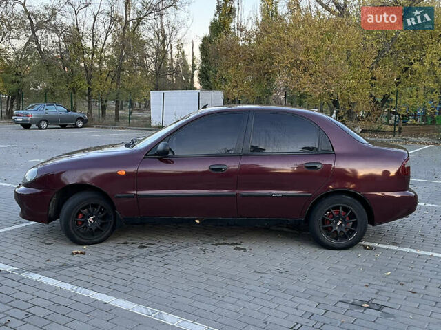 Дэу Ланос 2008 в Запорожье на Automoto.ua Красный Дэу Ланос, объемом двигателя 1.5 л и пробегом 199 тыс. км за 1900 $, фото 7 на Automoto.ua