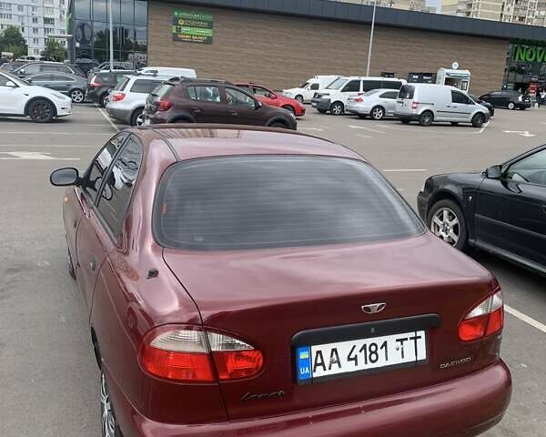 Красный Дэу Ланос, объемом двигателя 1.5 л и пробегом 170 тыс. км за 3700 $, фото 2 на Automoto.ua