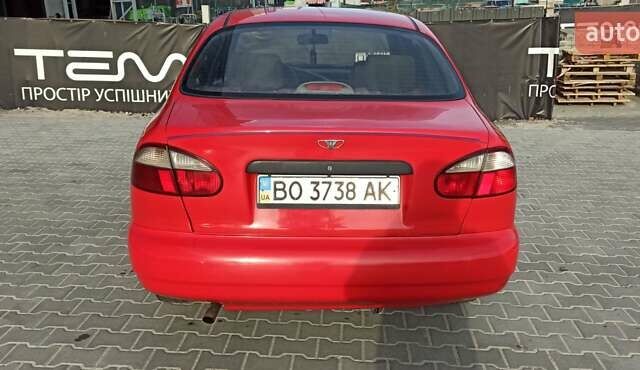 Красный Дэу Ланос, объемом двигателя 1.5 л и пробегом 437 тыс. км за 2150 $, фото 7 на Automoto.ua