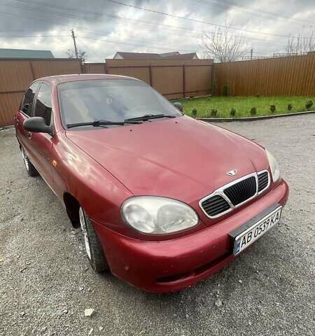 Красный Дэу Ланос, объемом двигателя 1.5 л и пробегом 160 тыс. км за 2100 $, фото 3 на Automoto.ua