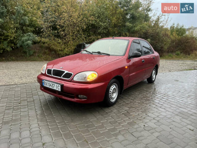 Красный Дэу Ланос, объемом двигателя 1.5 л и пробегом 200 тыс. км за 2400 $, фото 11 на Automoto.ua