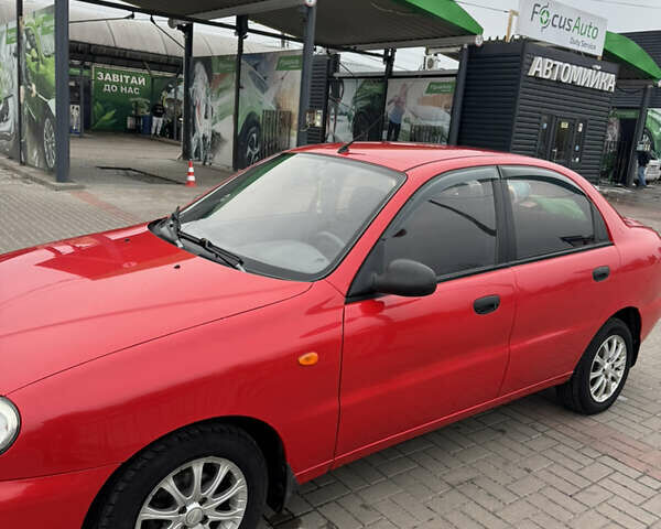 Дэу Ланос 2008 в Полтаве на Automoto.ua Красный Дэу Ланос, объемом двигателя 1.5 л и пробегом 180 тыс. км за 2100 $, фото 7 на Automoto.ua